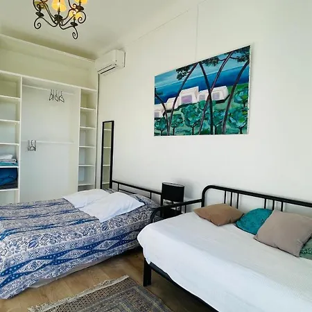 Spacious 3 Bedroom Flat Center - Magnificent View-parking Apartment Nice