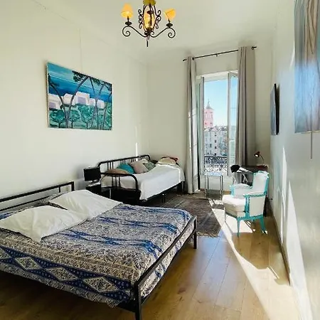 Spacious 3 Bedroom Flat Center - Magnificent View-parking * Ницца